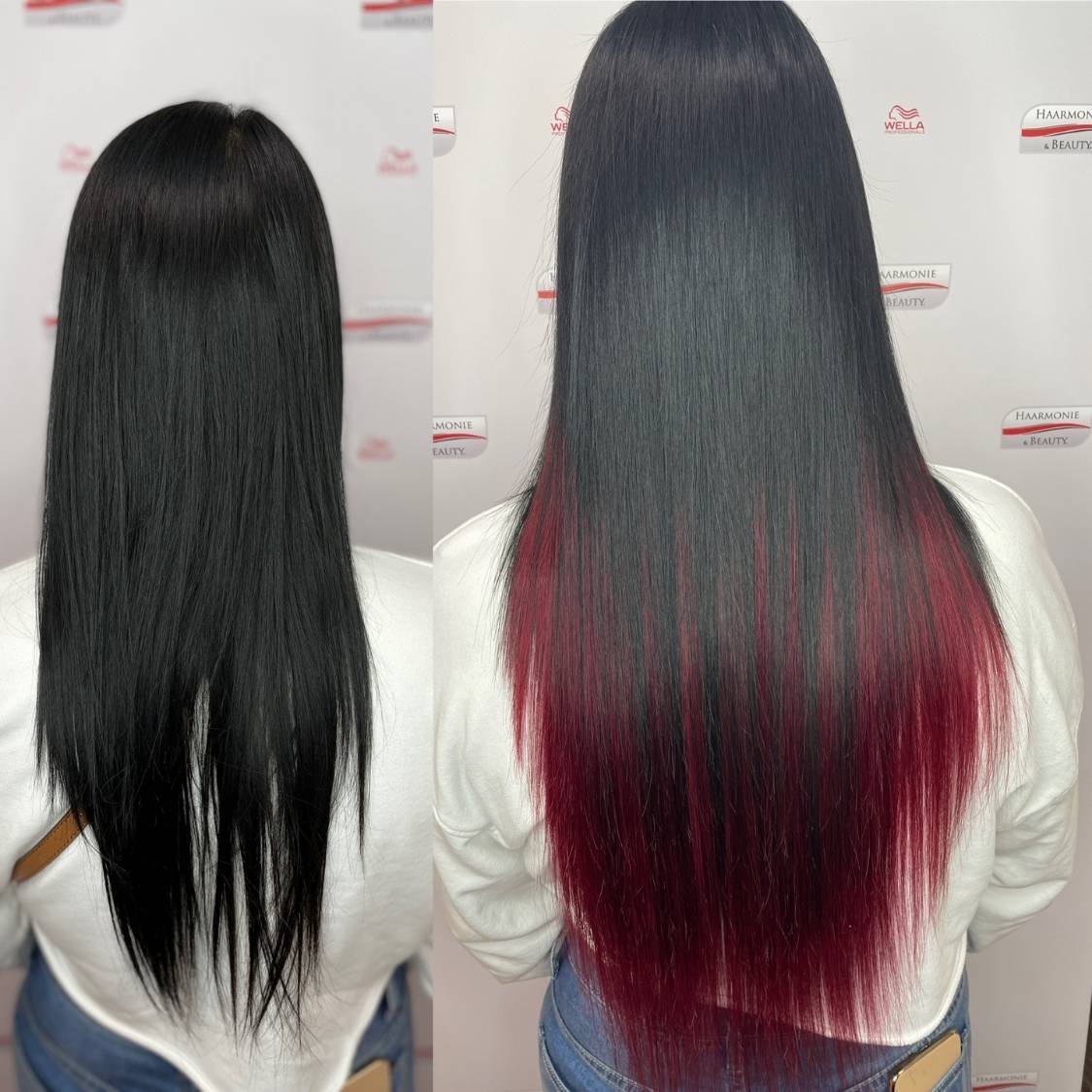 Haarverlängerung Vorher Nachher – nahtlos integrierte Extensions in Berlin Hellersdorf