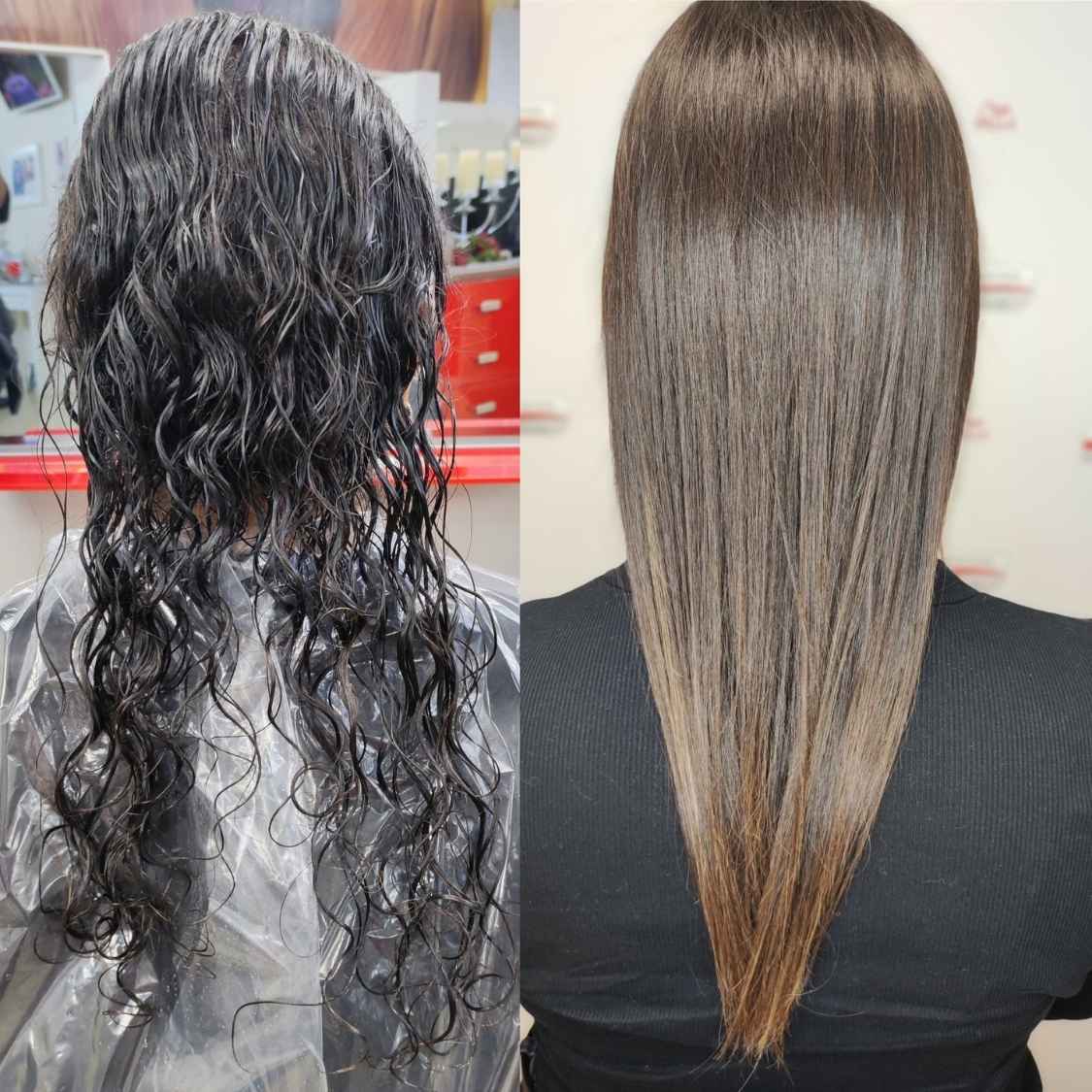 QiQi Vega Haarglättung Vorher Nachher – dauerhaft glattes Haar in Berlin Hellersdorf